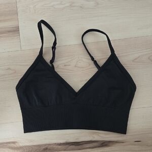 Lululemon Ebb To Street Bra A/B, Black, Size 4
